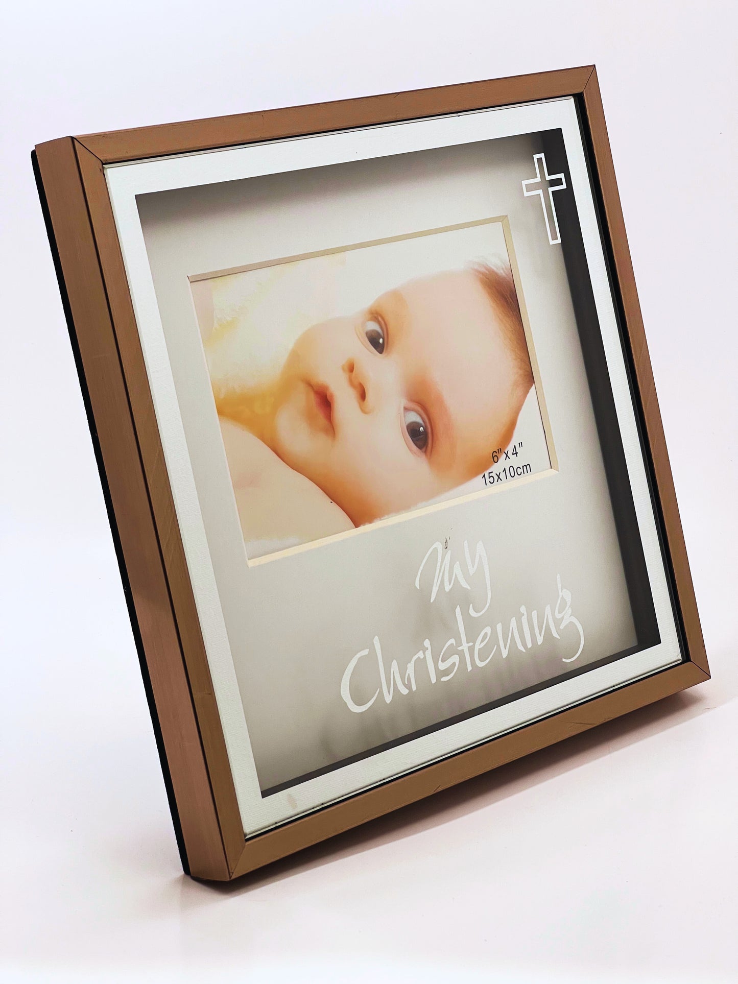 Cherished Christening Keepsake Frame