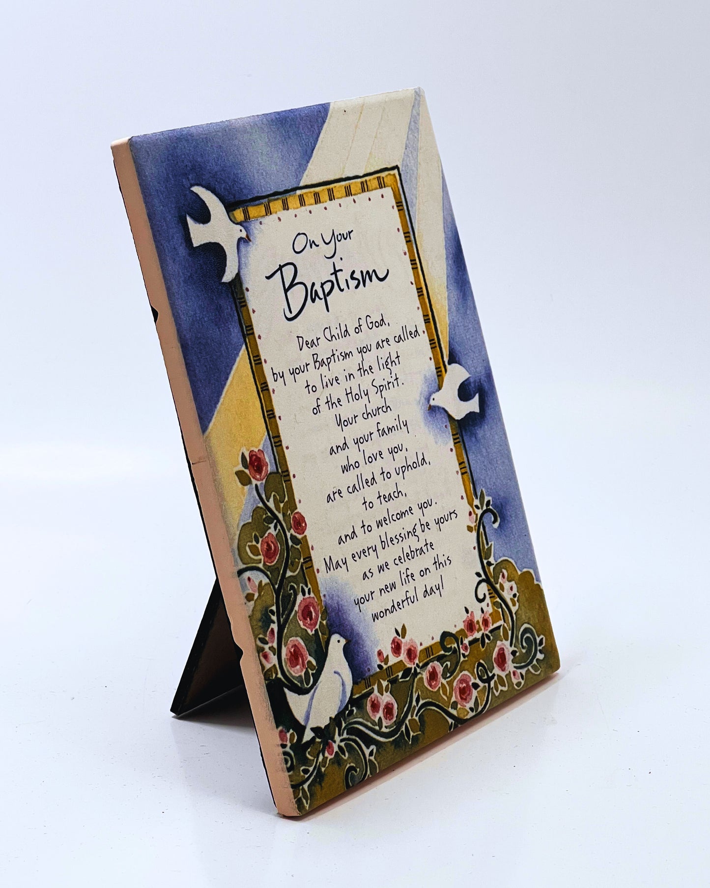 Blessings of Baptism Plaque