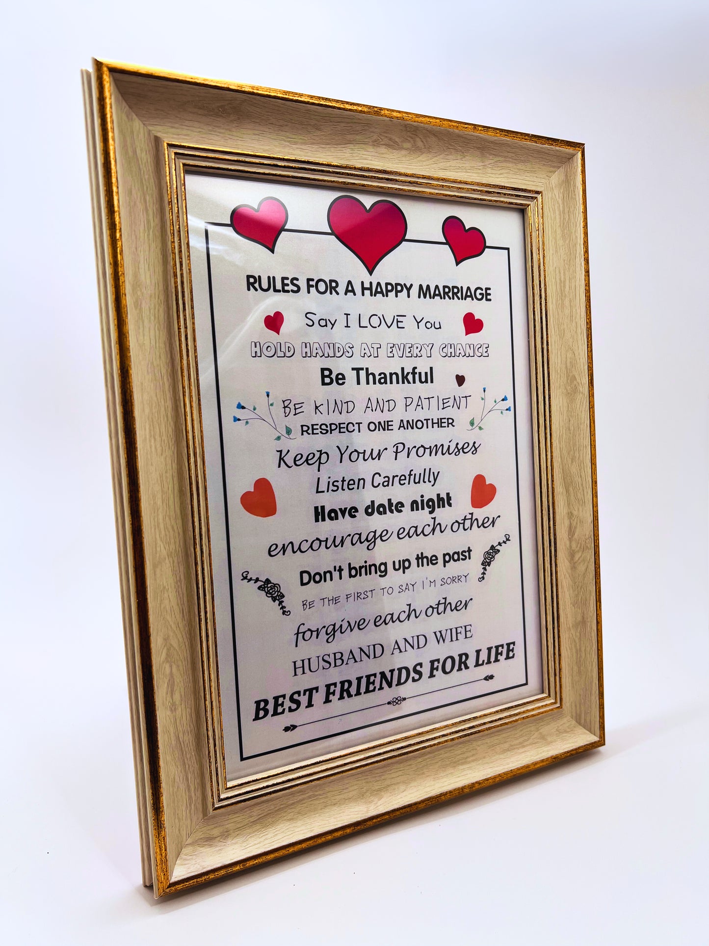 Everlasting Love Marriage Plaque