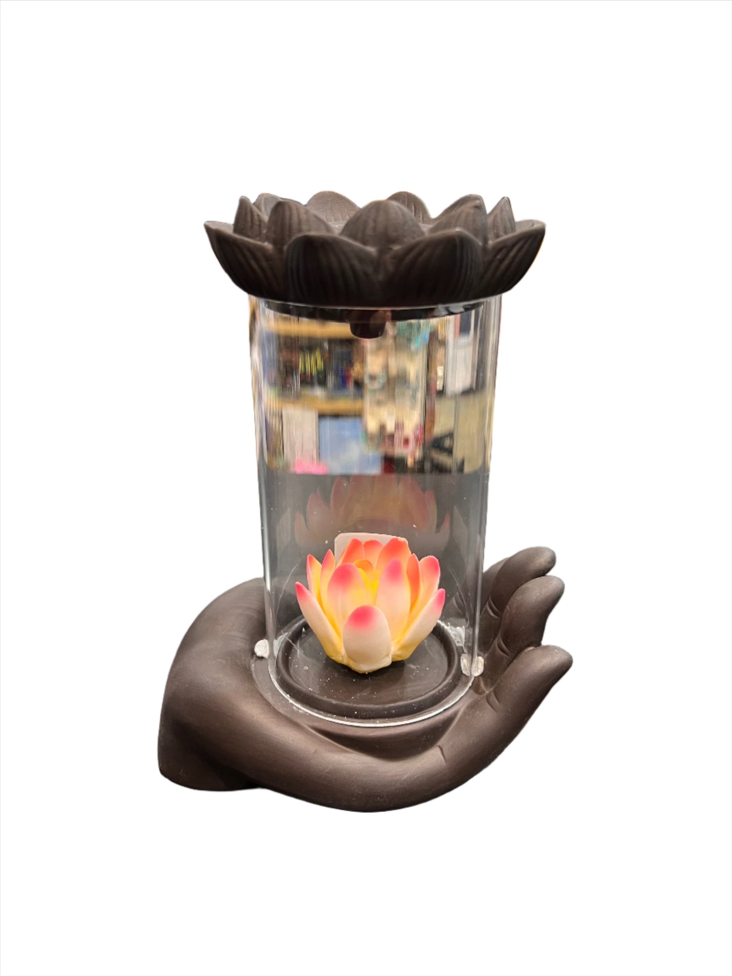 Buddha's Hand Back Flow Incense Burner