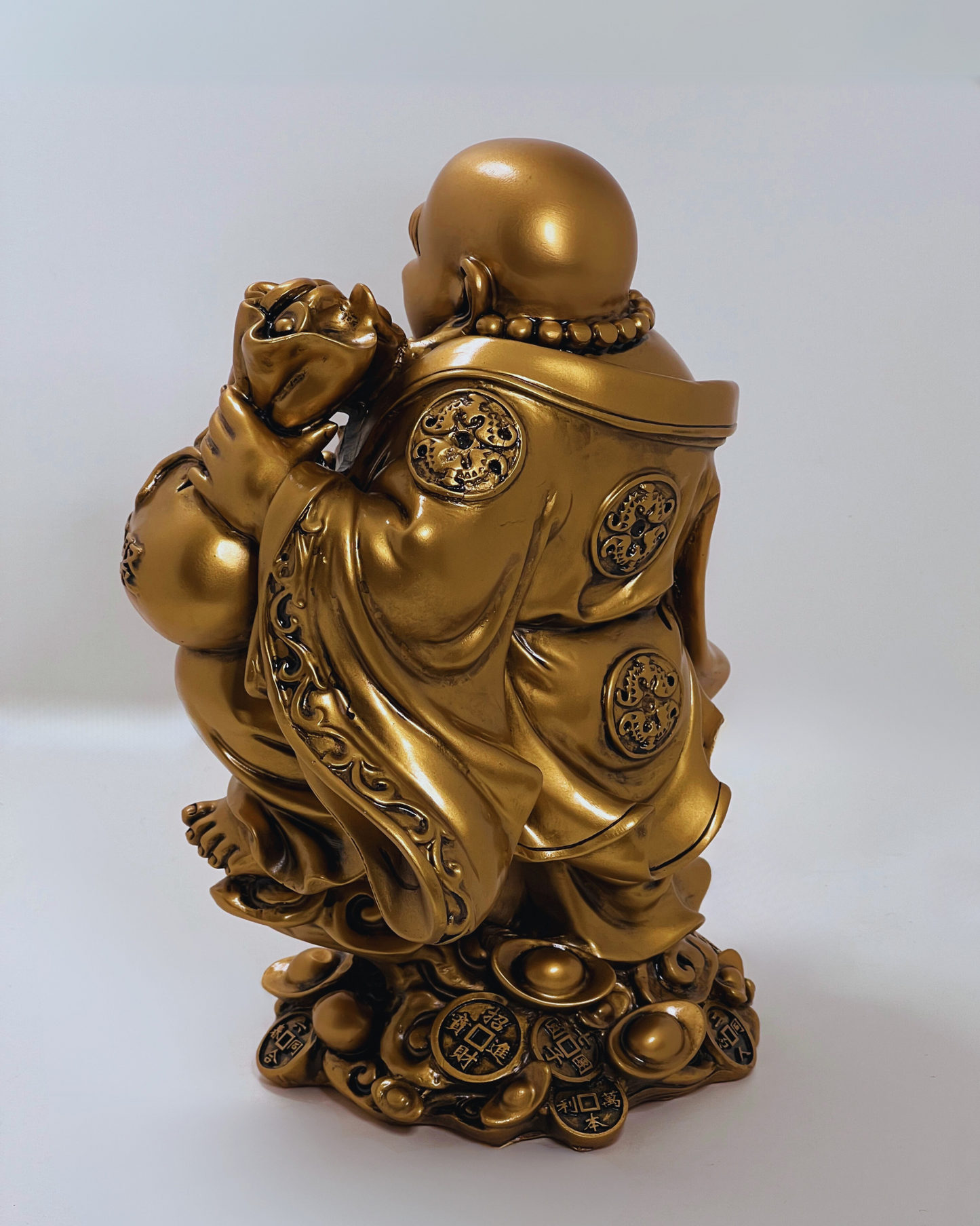 Golden Prosperity Buddha Statue