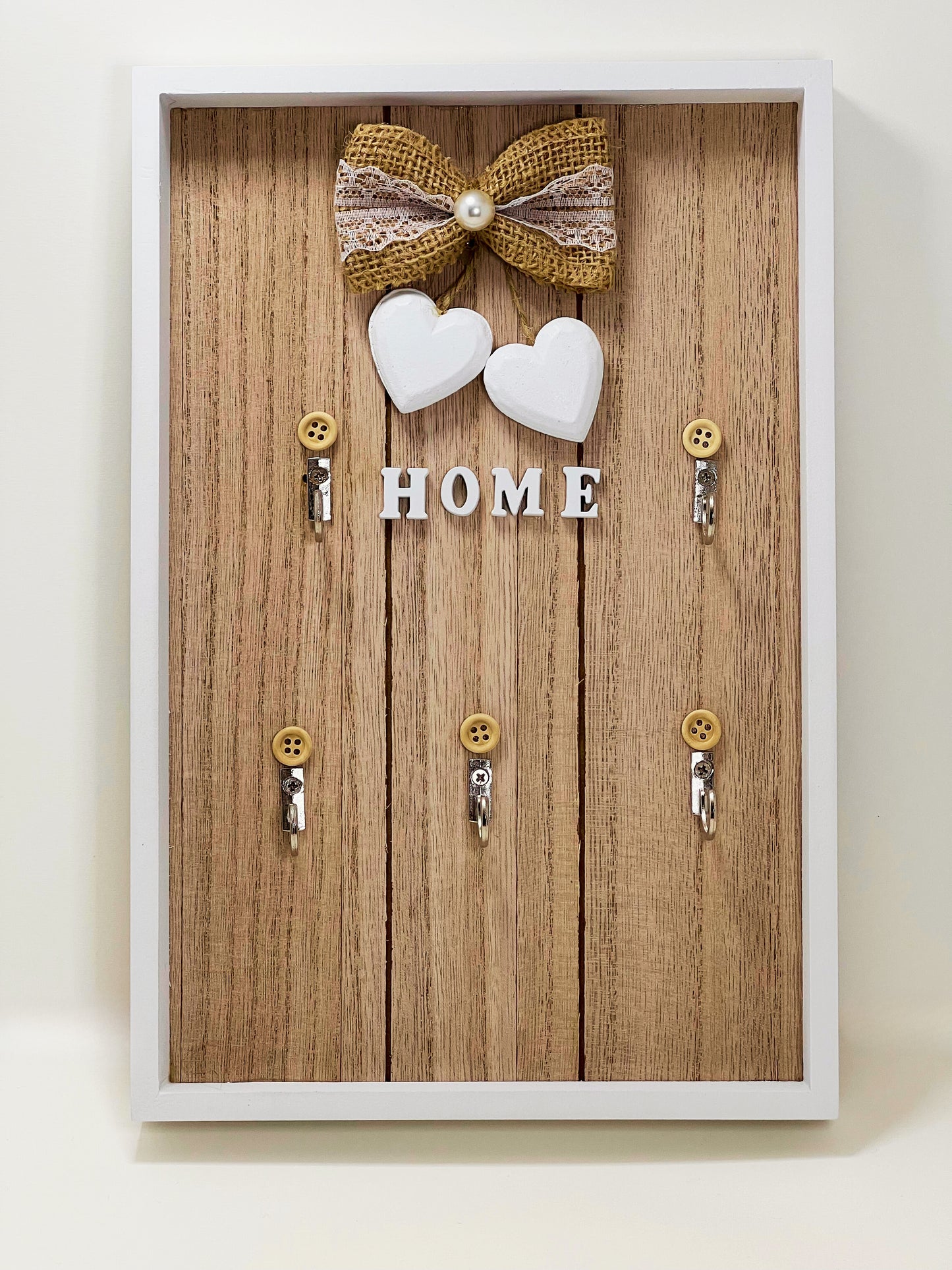 Charming Rustic Key Organizer