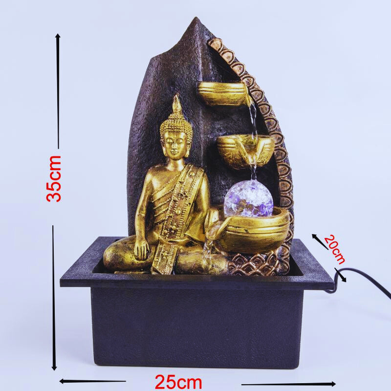 Serenity Buddha Tabletop Fountain