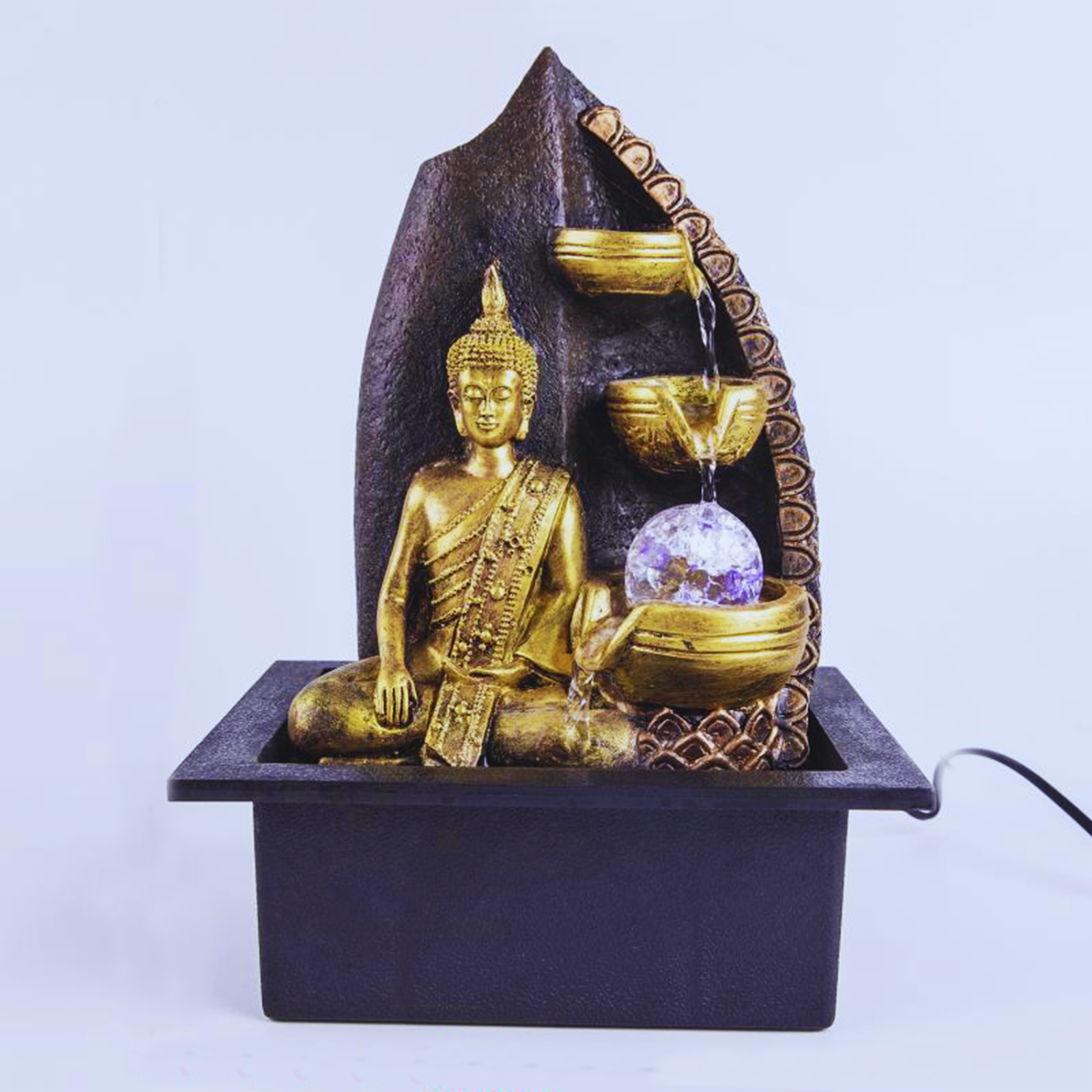 Serenity Buddha Tabletop Fountain - Enhance Tranquility in Your Home ...