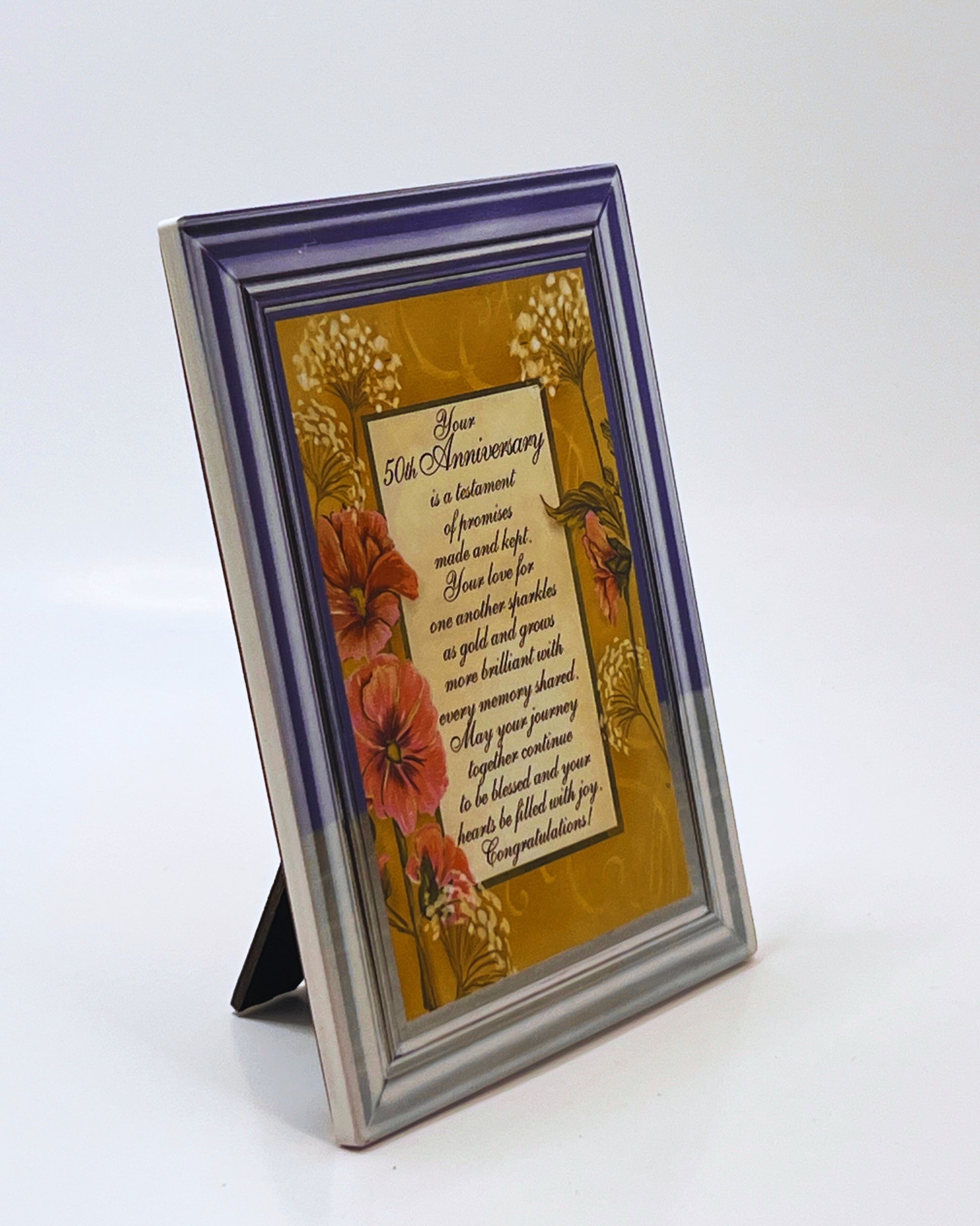 Golden Jubilee Keepsake Plaque