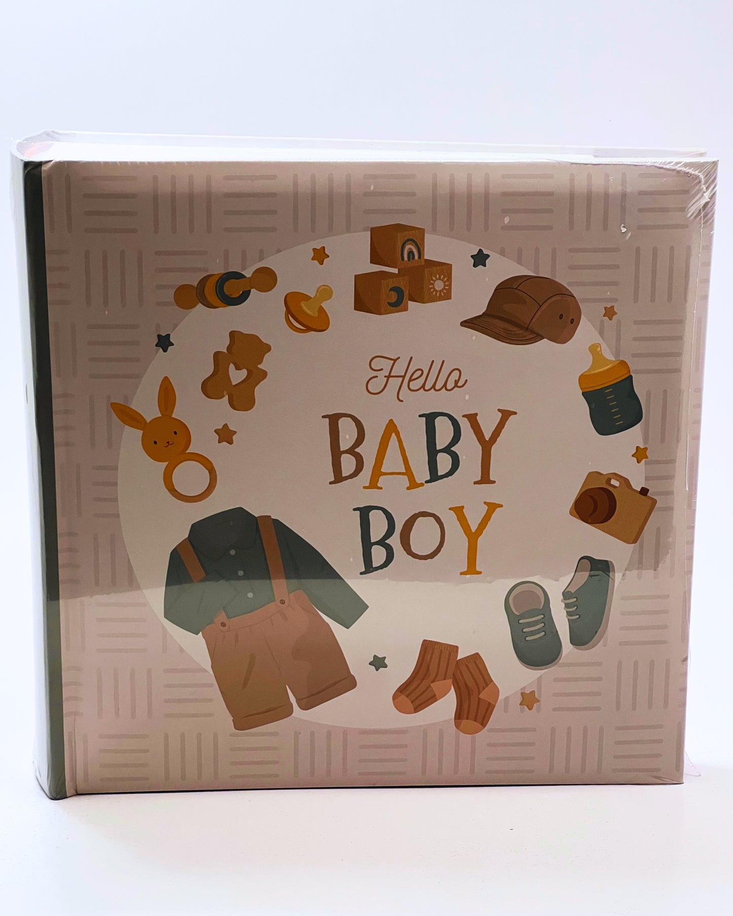 Hello Baby Boy Memory Book