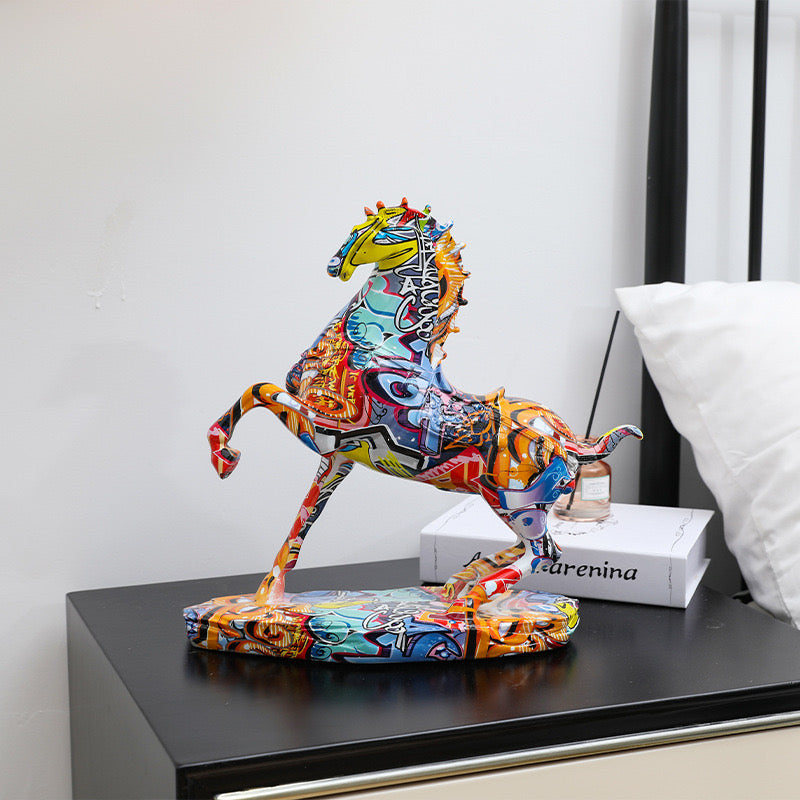 Urban Art Equestrian Sculpture