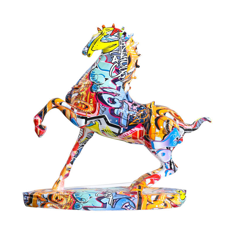 Urban Art Equestrian Sculpture